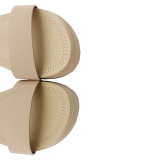 Foto 4 | Foto 4 | Sandalias Con Plataforma Rbbasics Exterior Piel Vegana Beige Para Mujer
