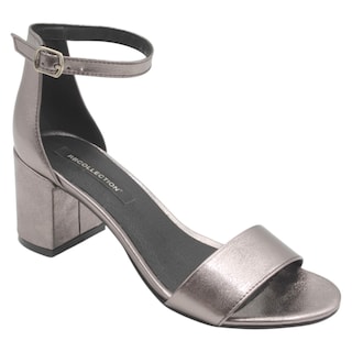 Foto 1 | Foto 1 | Sandalias de Tacón Rbcollection Plata para Mujer