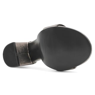 Foto 3 | Foto 3 | Sandalias de Tacón Rbcollection Plata para Mujer