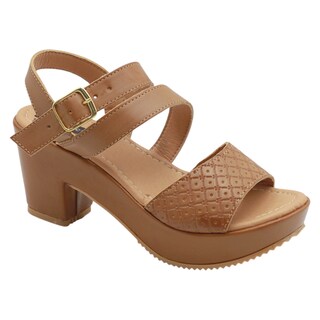 Foto 1 | Foto 1 | Sandalias con Tacón Rbcollection Cafés para