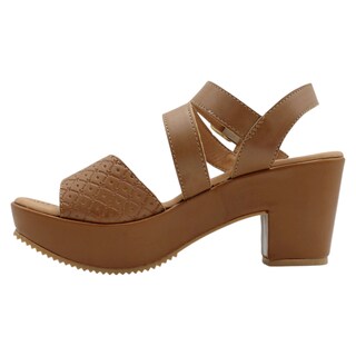 Foto 4 | Foto 4 | Sandalias con Tacón Rbcollection Cafés para