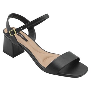 Foto 1 | Foto 1 | Sandalias con Tacón Rbcollection Negras para Mujer