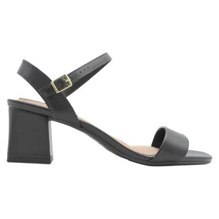 Foto 2 | Foto 2 | Sandalias con Tacón Rbcollection Negras para Mujer