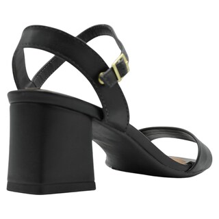 Foto 3 | Foto 3 | Sandalias con Tacón Rbcollection Negras para Mujer