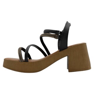 Foto 4 | Foto 4 | Sandalia de Tacón Rbcollection Piel Vegana para Mujer