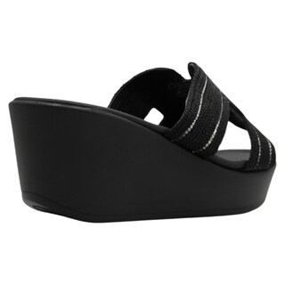 Foto 4 | Foto 4 | Sandalias con Plataforma Exterior Negro para Mujer Rbcollection