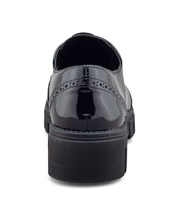 Foto 3 | Foto 3 | Bostoniano De Charol Con Plataforma Y Agujetas Para Mujer