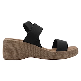 Foto 2 | Foto 2 | Sandalias Con Plataforma Exterior Textil Color Negro Para Mujer De Rbcollection