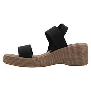 Foto 4 | Foto 4 | Sandalias Con Plataforma Exterior Textil Color Negro Para Mujer De Rbcollection