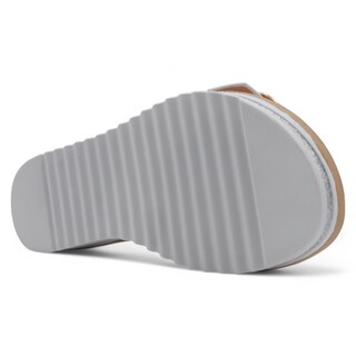 Foto 4 | Foto 4 | Sandalias Con Plataforma Exterior Piel Vegana Color Blanco Para Mujer De Rbcollection