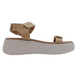 Foto 2 | Foto 2 | Sandalias Con Plataforma Exterior Textil Color Beige Para Mujer De Rbcollection