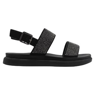 Foto 2 | Foto 2 | Sandalias Con Plataforma Exterior Textil Color Negro Para Mujer De Rbbasics