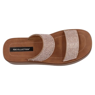 Foto 3 | Foto 3 | Sandalias Con Plataforma Exterior Textil Color Café Para Mujer De Rbcollection