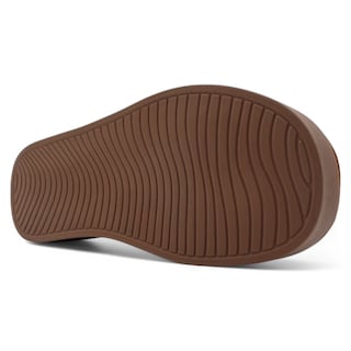 Foto 4 | Foto 4 | Sandalias Con Plataforma Exterior Textil Color Café Para Mujer De Rbcollection