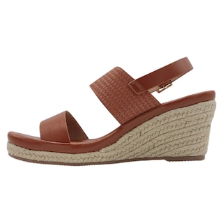 Foto 4 | Foto 4 | Sandalias Con Plataforma Exterior Piel Vegana Color Café Para Mujer De Rbcollection
