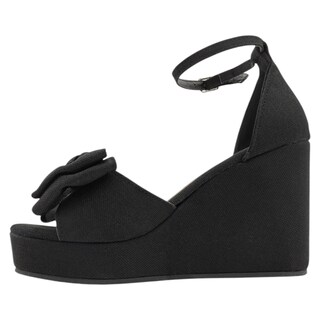 Foto 4 | Foto 4 | Sandalias Con Plataforma Exterior Textil Color Negro Para Mujer De Rbcollection