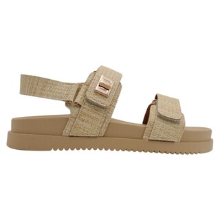 Foto 2 | Foto 2 | Sandalias Con Plataforma Exterior Textil Color Beige Para Mujer De Rbbasics
