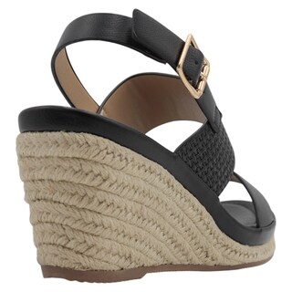 Foto 3 | Foto 3 | Sandalias Con Plataforma Exterior Piel Vegana Color Negro Para Mujer De Rbcollection