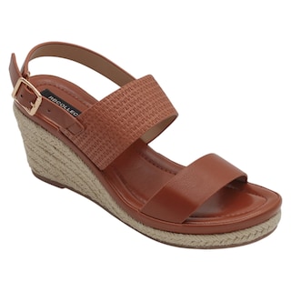 Foto 1 | Foto 1 | Sandalias Con Plataforma Exterior Piel Vegana Color Café Para Mujer De Rbcollection