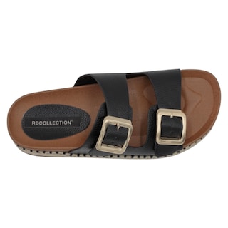 Foto 3 | Foto 3 | Sandalias Con Plataforma Exterior Piel Vegana Color Negro Para Mujer De Rbcollection