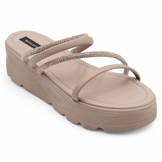 Foto 2 | Foto 2 | Sandalias Con Plataforma Exterior Piel Vegana Color Rosa Para Mujer De Rbcollection