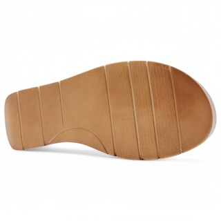 Foto 5 | Foto 5 | Sandalias Con Plataforma Exterior Piel Vegana Color Café Para Mujer De Rbcollection