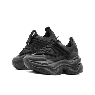 Foto 1 | Foto 1 | Tenis Con Plataforma Para Mujer Suela Chunky Color Negro Negro