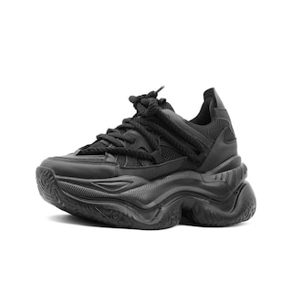 Foto 3 | Foto 3 | Tenis Con Plataforma Para Mujer Suela Chunky Color Negro Negro