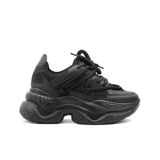 Foto 6 | Foto 6 | Tenis Con Plataforma Para Mujer Suela Chunky Color Negro Negro