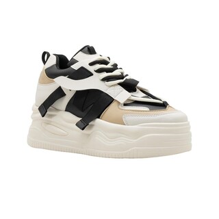 Foto 1 | Foto 1 | Tenis Plataforma Para Mujer Color Latte Urbano Moda Outfit Beige