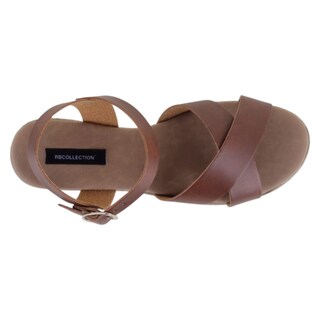 Foto 3 | Foto 3 | Sandalias Con Plataforma Exterior Piel Vegana Color Café Para Mujer De Rbcollection