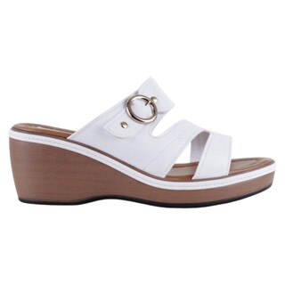 Foto 2 | Foto 2 | Sandalias Con Plataforma Exterior Piel Vegana Color Blanco Para Mujer De Rbcollection