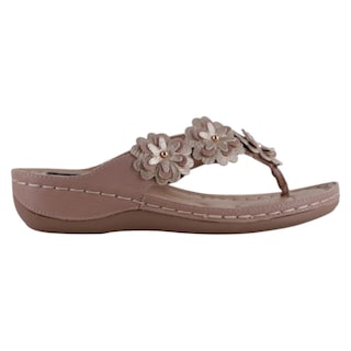 Foto 2 | Foto 2 | Sandalias Con Plataforma Exterior Piel Vegana Color Café Para Mujer De Rbcollection