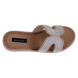 Foto 3 | Foto 3 | Sandalias Con Plataforma Exterior Sintético Color Beige Para Mujer De Rbcollection