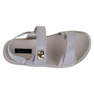 Foto 3 | Foto 3 | Sandalias Con Plataforma Exterior Piel Vegana Color Beige Para Mujer De Rbcollection