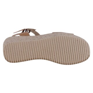 Foto 4 | Foto 4 | Sandalias Con Plataforma Exterior Piel Vegana Color Beige Para Mujer De Rbcollection