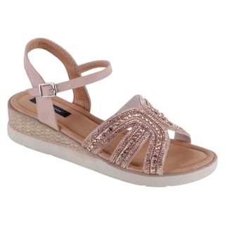Foto 1 | Foto 1 | Sandalias Con Plataforma Exterior Sintético Color Rosa Para Mujer De Rbcollection