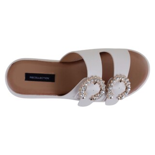 Foto 3 | Foto 3 | Sandalias Con Plataforma Exterior Piel Vegana Color Blanco Para Mujer De Rbcollection