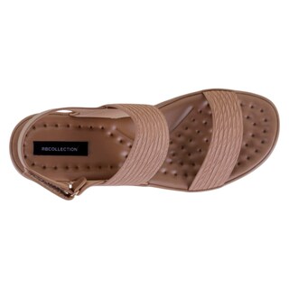 Foto 3 | Foto 3 | Sandalias Con Plataforma Exterior Piel Vegana Color Café Para Mujer De Rbcollection