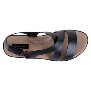 Foto 3 | Foto 3 | Sandalias Con Plataforma Exterior Piel Vegana Color Negro Para Mujer De Rbcollection