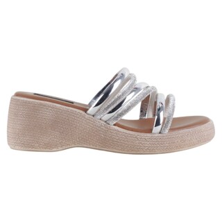 Foto 2 | Foto 2 | Sandalias Con Plataforma Exterior Sintético Color Plata Para Mujer De Rbcollection