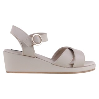 Foto 2 | Foto 2 | Sandalias Con Plataforma Exterior Piel Vegana Color Beige Para Mujer De Rbcollection