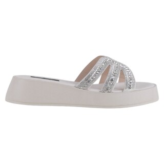 Foto 2 | Foto 2 | Sandalias Con Plataforma Exterior Sintético Color Plata Para Mujer De Rbcollection