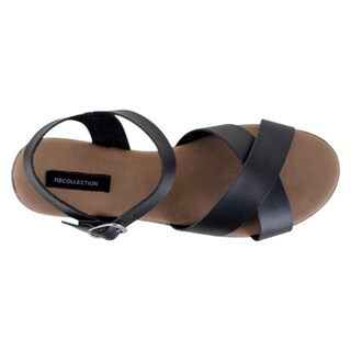 Foto 3 | Foto 3 | Sandalias Con Plataforma Exterior Piel Vegana Color Negro Para Mujer De Rbcollection