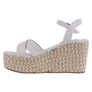 Foto 3 | Foto 3 | Sandalias Con Plataforma Exterior Piel Vegana Color Blanco Para Mujer De Rbcollection