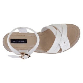 Foto 3 | Foto 3 | Sandalias Con Plataforma Exterior Piel Vegana Color Blanco Para Mujer De Rbcollection