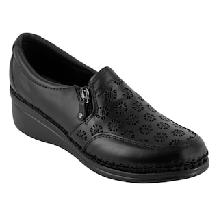 Foto 1 | Foto 1 | Tacón Puente Exterior Piel Color Negro Para Mujer De Rbcollection
