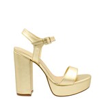 Sandalia De Tacón Ancho Básica Senties Marlen