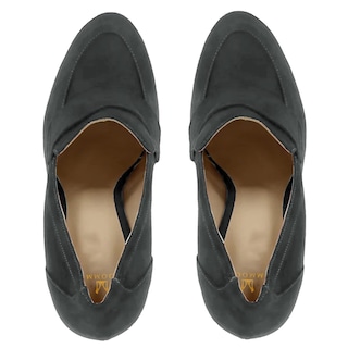Foto 5 | Foto 5 | Zapatos Moommo Para Mujer, Formales, De Negocios, Piel De Gamuza Gris - Venta Internacional.