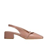 Zapatilla Mujer Kipon Formal Tacon Beige